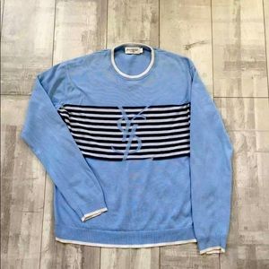 Authentic Yves Saint Laurent YSL mens knit sweater size medium
